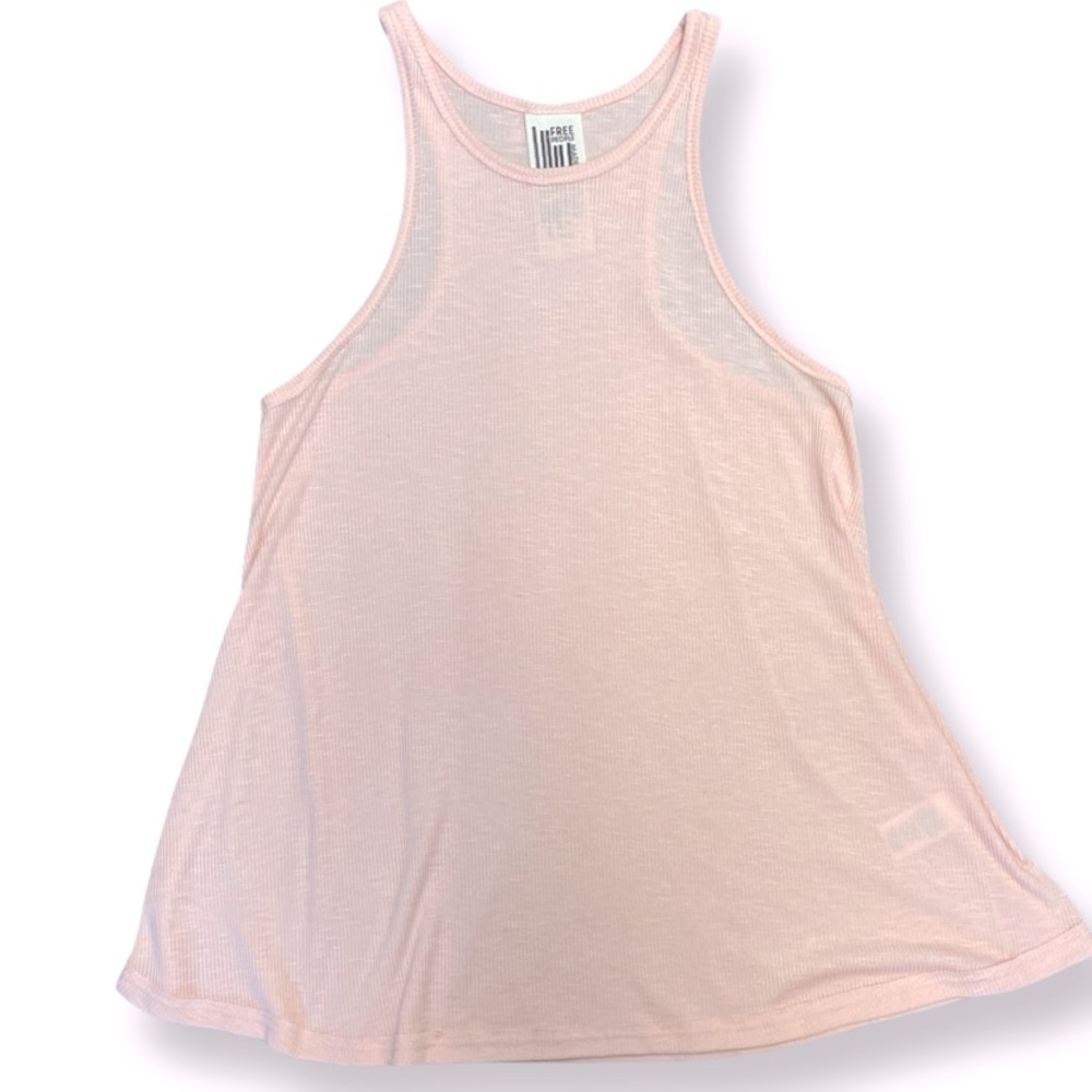 3/$20 Pink Free People Tank Top - Medium